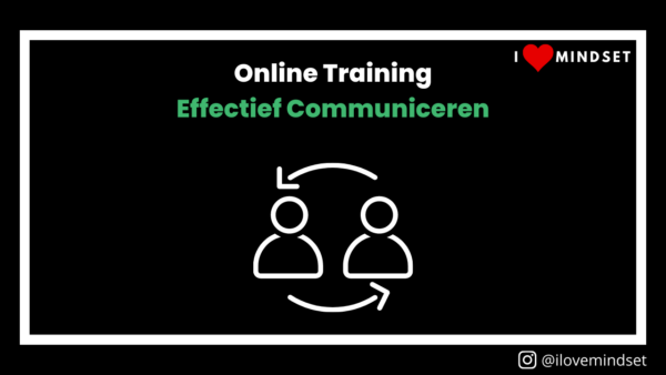 Voorpagina online training Effectief communiceren 1